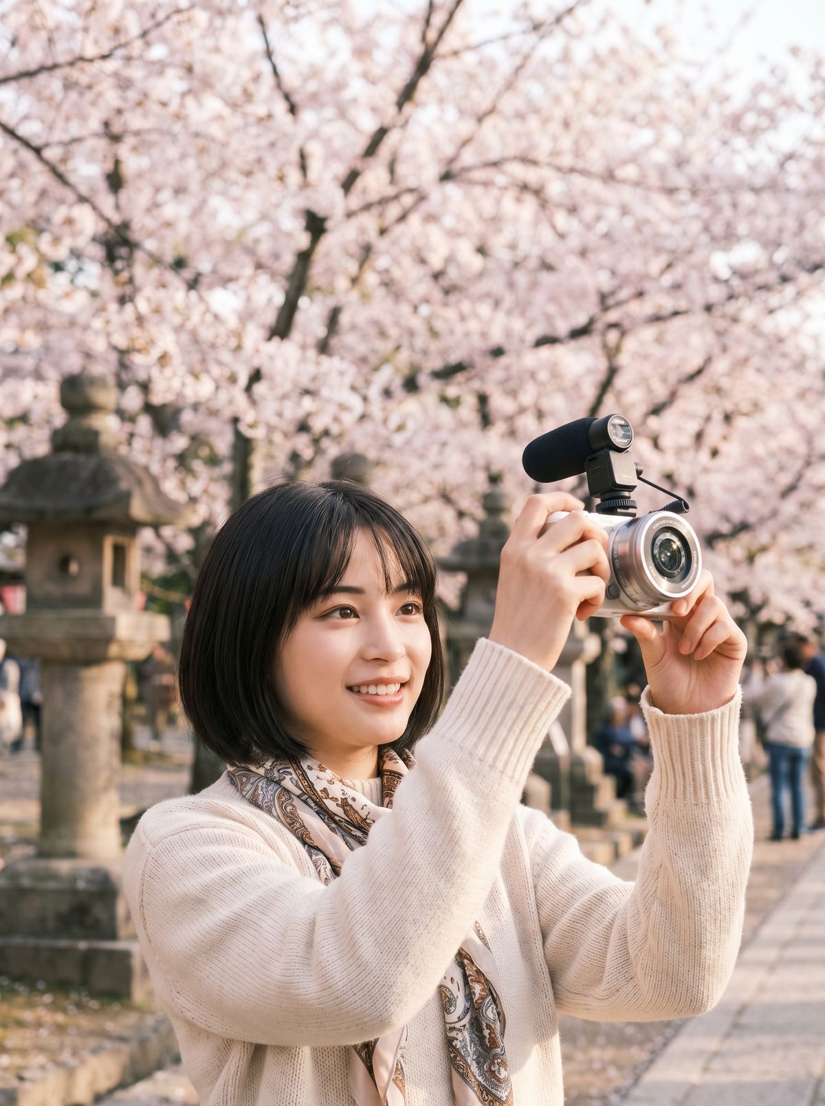 玩物社区樱花季旅行视频
